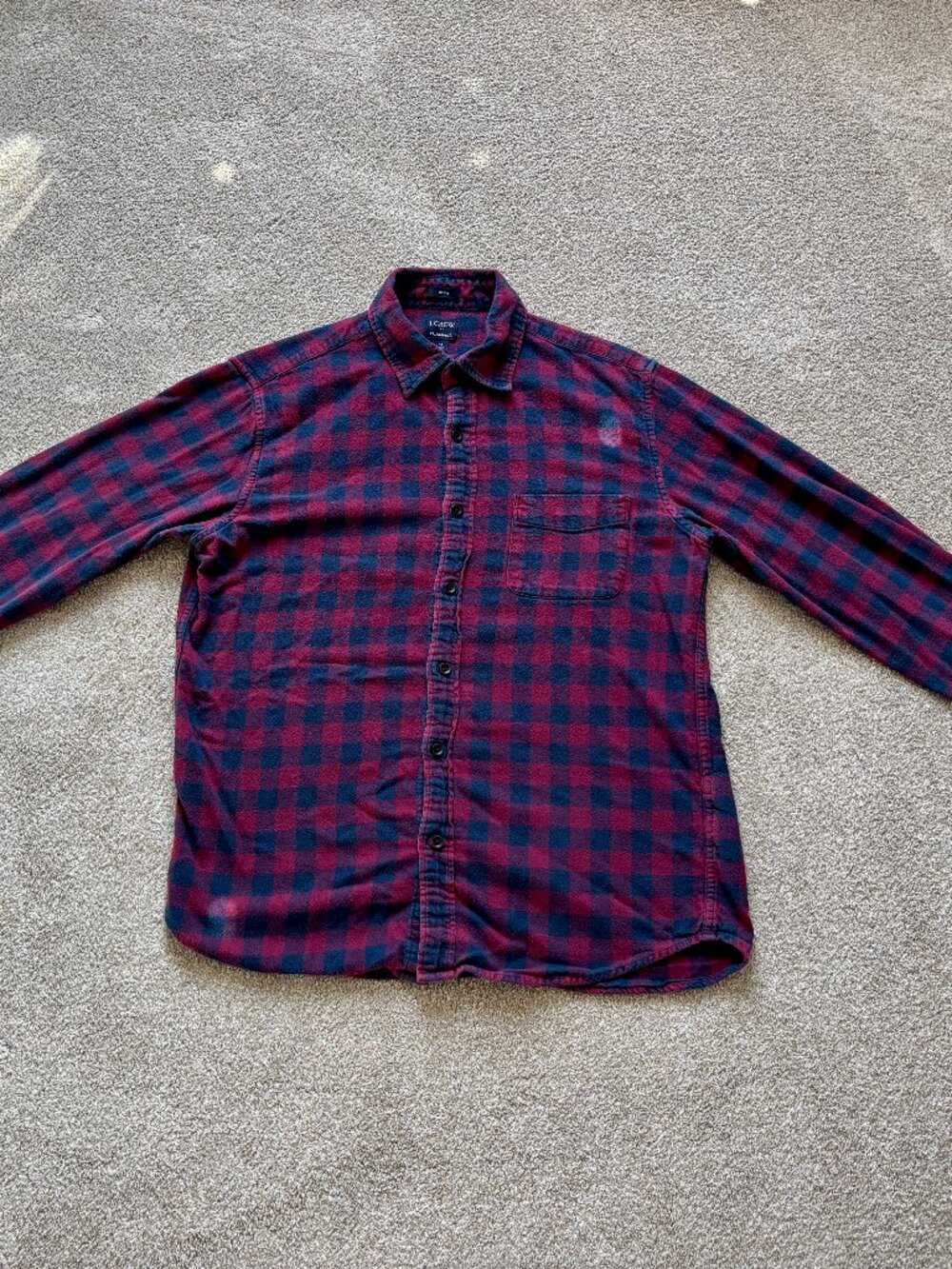Men's J.Crew Slim Flannel - Medium